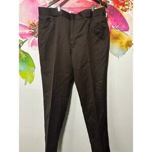 Flying Cross Uniform Pants Women Size 20 Unhemmed Leg Police EMT Cop  - Brown